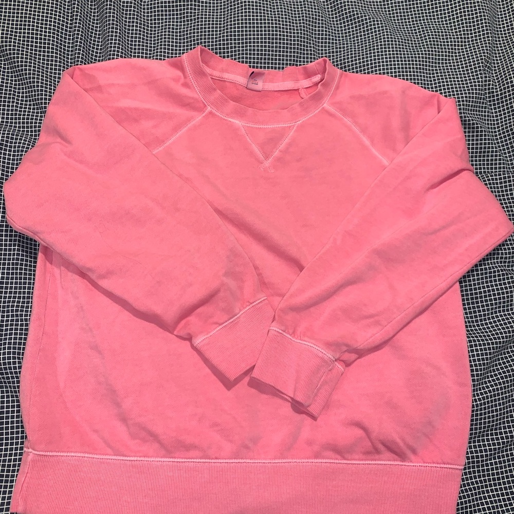 old navy pink crew neck